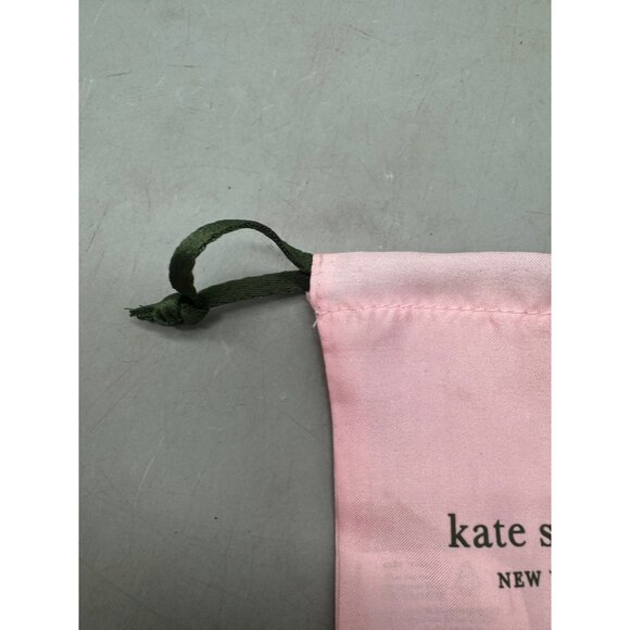 Kate Spade New York Pink Drawstring mini Pouch bag 3.5x4.5" READ - Picture 5 of 6